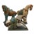 Set of Three Chinese Tang-Style Glazed Ceramic Horse Figures For Sale