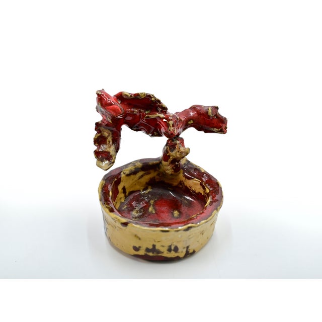 1960s Sculpture Ashtray by Sirio Pellegrini, 1960s For Sale - Image 5 of 6