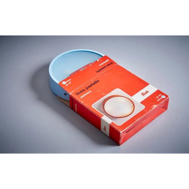 Flush Mount in Light Blue, Italy, 1960s For Sale - Image 4 of 7