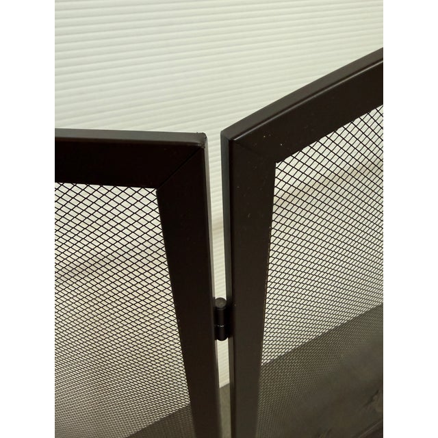 Decorative Fireplace Screen With Leaves For Sale - Image 9 of 12