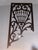 Late 19Th Century Original Salvaged Chicago Varnished Oak Wood Asymmetrical Wall-Mount Victorian Fretwork Victorian...