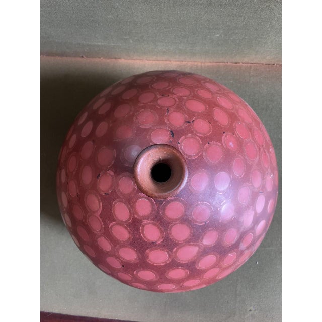 Ceramic 2000s Hand-Thrown Pottery Vase For Sale - Image 7 of 7