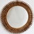 Vintage Italian Rattan Wall Mirror, 1960s For Sale - Image 11 of 11