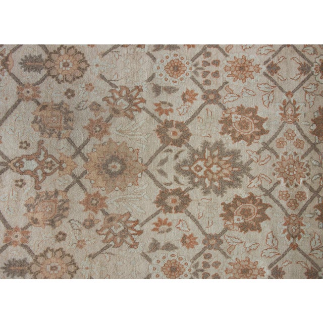 Vintage Persian Tabriz Rug For Sale - Image 9 of 13