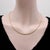 1990s Vintage Italian 18k Gold Bright Cut Work Woven Snake Chain For Sale - Image 5 of 9