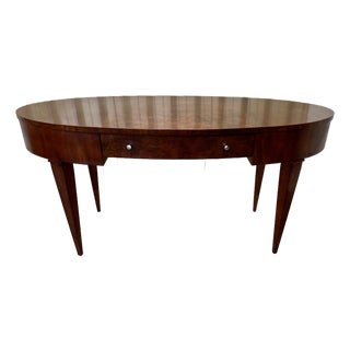 Late 20th Century Inlaid Writing Desk by Hickory & White Furniture. For Sale