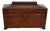 William IV Rosewood Tea Caddy With Original Fittings on Bun Feet (C. 1835) For Sale