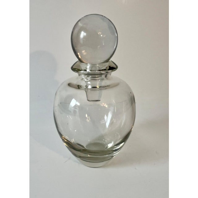 Modern Crystal Decanter For Sale - Image 3 of 6