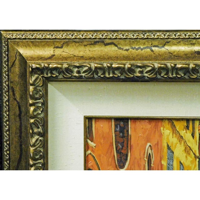 Viktor Shvaiko "Colors of Italy"Hand Signed With Custom Frame Make an Offer #168 For Sale - Image 4 of 6