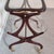 Mid-Century Modern 1950s Italian Wood, Glass and Brass Bar Cart With Magazine Rack, Attributed to Cesare Lacca For Sale - Image 3 of 11