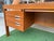 Danish Mid-Century Modern "Floating" Executive Desk in Teak by Dyrlund, Denmark, C. 1960s For Sale - Image 12 of 16