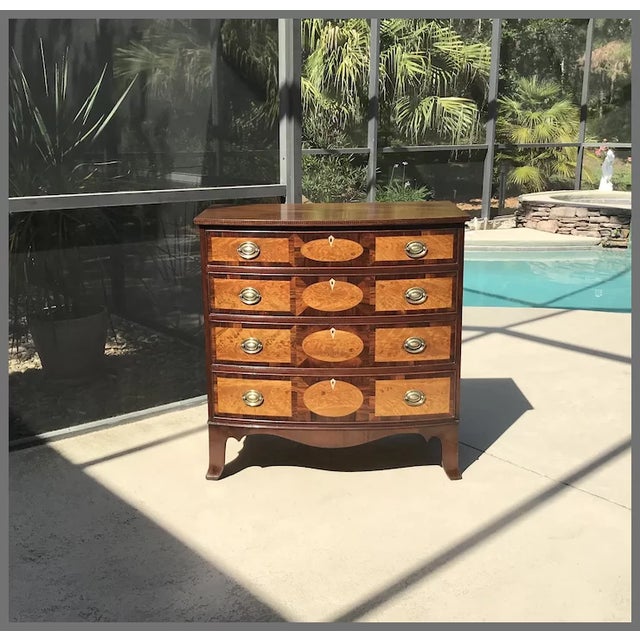 Circa 1900 Portsmouth American Chest of Drawers Chairish
