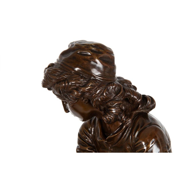 Italian Antique Bronze Sculpture of “Christopher Columbus” by Giulio Monteverde For Sale - Image 17 of 18