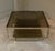 Amber Glass Coffee Table with Geometric Structure, Italy, 1970s For Sale - Image 4 of 18