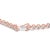Grace your wrist with the timeless allure of our 14K Rose Gold-Plated Sterling Silver Tennis Bracelet. Adorned with 17...