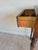 Sheraton Style Mahogany One-Drawer Stand With Burlwood Drawer Front For Sale - Image 10 of 10