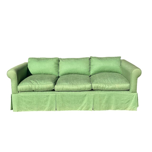Vintage Avery Boardman Down Filled Couch For Sale - Image 4 of 11