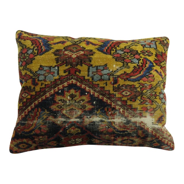 Persian Shabby Chic Rug Pillow For Sale