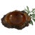 Folk Art Hoyt G. Brown Signed 9" Cherry Burl Bowl | Appalachian Folk Art | Live Edge Wood Bowl For Sale - Image 3 of 11