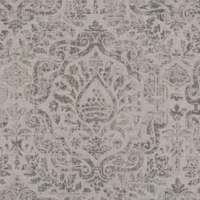 Not Yet Made - Made To Order Aragon Vintage Silver Double Width Fabric - Sample For Sale - Image 5 of 5