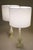 Matched Pair Nos Hollywood Regency Modern Alabaster Marble "Teardrop" Urn Style Column Table Lamps Italy 1970's Minty! For Sale - Image 9 of 13