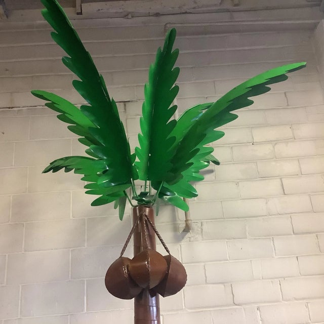 Outdoor Garden Sculptural 14’ Life Size Palm Tree. Chairish