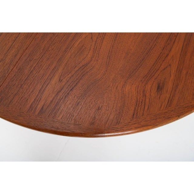 Extendable Teak Dining Table from VV Møbler, 1960s For Sale - Image 9 of 11