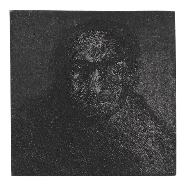 1966 Thom O'Connor Hex #3 Etching For Sale