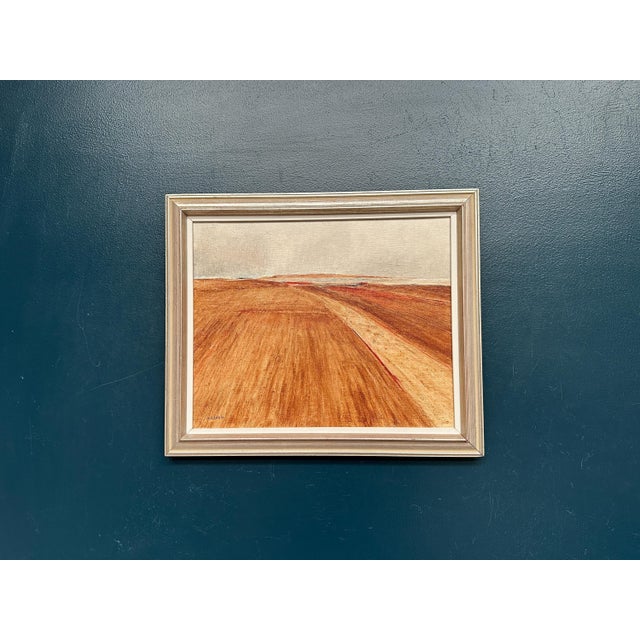 Nils Essen, Rustic Landscape, 1950s, Oil Painting on Canvas, Framed For Sale - Image 18 of 18