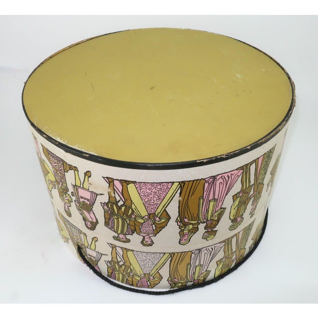Department Store ‘Timeline of Fashion’ Hat Box, 1960’s For Sale - Image 13 of 14