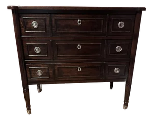 Baker Louis XVI Style Three Drawer Chest