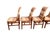 Henredon Campaign Scene 1 Oak Dining Chairs Set 6 For Sale In New York - Image 6 of 18