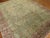 Green Green Background Persian Tabriz Rug rug no.j1615 For Sale - Image 8 of 8