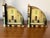 Fornasetti Style Italian Trompe L’Oeil Architectural Bookends With Glass, Tuscan For Sale In New York - Image 6 of 11