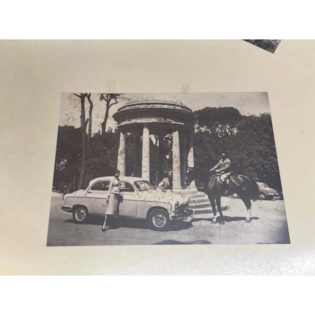 1950s Mid-Century Italian Golden Aluminum & Formica Bar Cart, 1950s For Sale - Image 5 of 18
