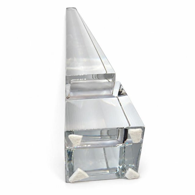 Luxor Obelisk by Thomas Bastide for Baccarat For Sale - Image 5 of 8