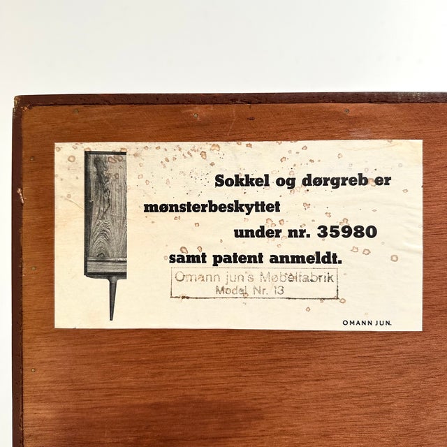 Model 13 Highboard in Rosewood by Gunni Omann for Omann Jun, Denmark, 1960s For Sale - Image 18 of 18