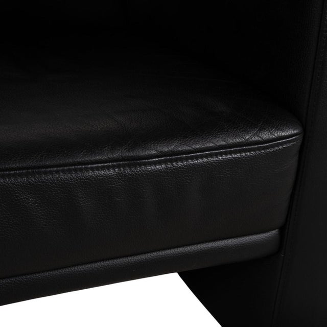 Chairs in Black Leather from Brühl, Set of 2 For Sale - Image 5 of 14