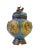 Chinese Vintage Chinese Metal Enamel Cloisonne Burner For Sale - Image 3 of 7