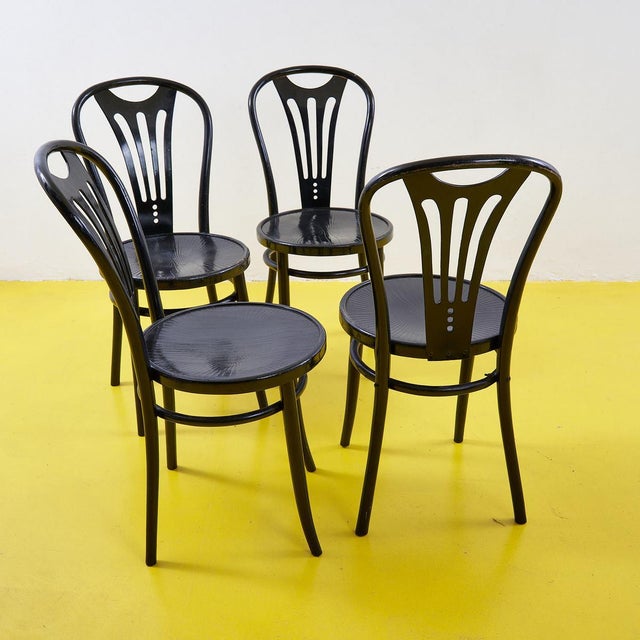 Vintage Chairs from ZPM Radomsko, 1960s, Set of 4 For Sale - Image 5 of 9