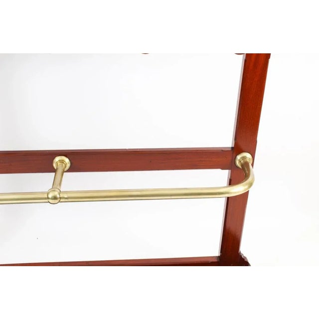 19th Century Victorian Hall Umbrella Coat Stand For Sale - Image 12 of 18