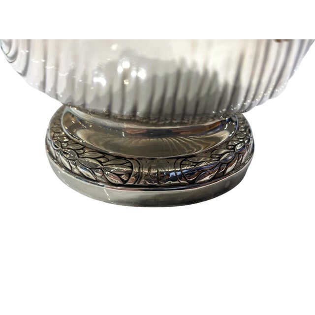 Stunning Metropolitan Museum of Art Silver Plate Reproduction of a Gravy Sauce Boat by Pierre-Adrien Dachery For Sale - Image 13 of 16