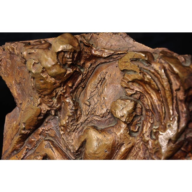 Dame Elisabeth Frink, Sculpture of Man and Eagle, 1967, Bronze For Sale - Image 4 of 15