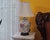 Vintage Chinoiserie Floral Porcelain Table Lamp With Hand-Painted Botanical Design For Sale - Image 14 of 18