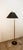 Height-Adjustable and Extendable Floor Lamp with Gold Lampshade For Sale - Image 4 of 18