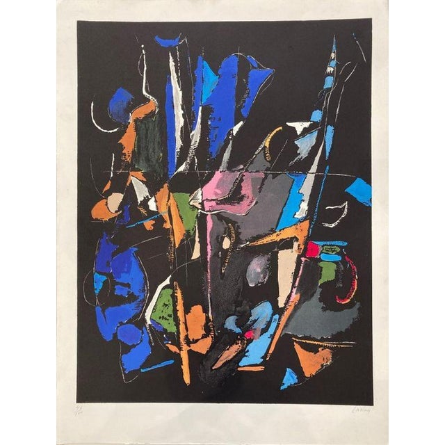 Lithograph Handsigned by the artist in pencil and numbered 47/100 LCD3902 This piece is attributed to the mentioned...