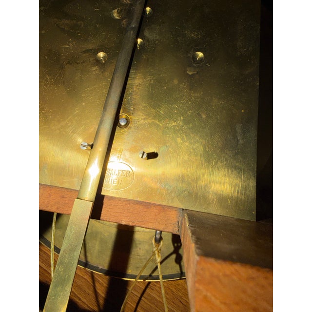 19th Century Austrian Long Duration 90 Day Grandfather Clock For Sale - Image 12 of 12