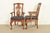 Henredon Georgian Carved Solid Oak Dining Chairs, Set of Eight For Sale - Image 12 of 16