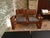 Chestnut & Vienna Straw Living Room Set, Set of 3 For Sale - Image 11 of 17