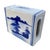 Late 19th Century Chinese Blue & White Porcelain Opium Pillow For Sale - Image 10 of 13
